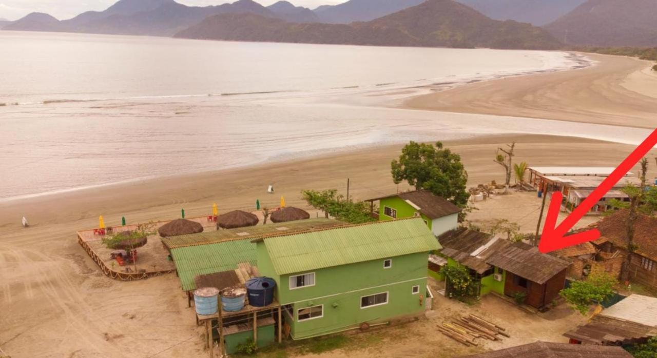 TF03) Chalé pé na areia, completo na praia do Estaleiro. Ubatuba Exterior foto